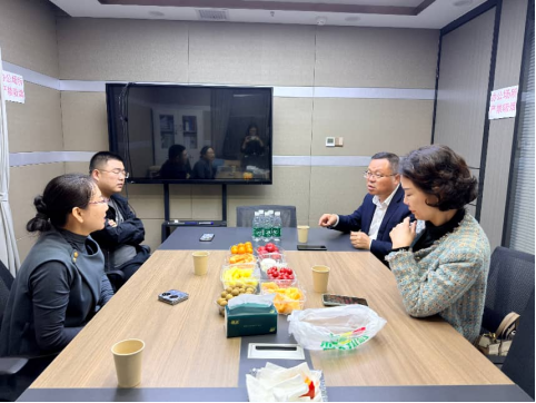 聚焦专业服务 点赞诚信标杆 | 长沙市张家界商会走访理事单位湖南光德信息科技有限公司